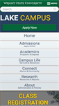 Mobile Screenshot of lake.wright.edu