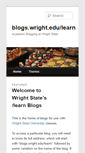 Mobile Screenshot of blogs.wright.edu